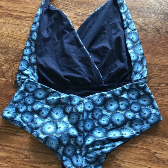 La Perla One Piece Swim Sea Anemone Plunge printed - Picture 4 of 7